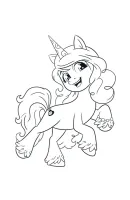 My little pony kleurplaat 3